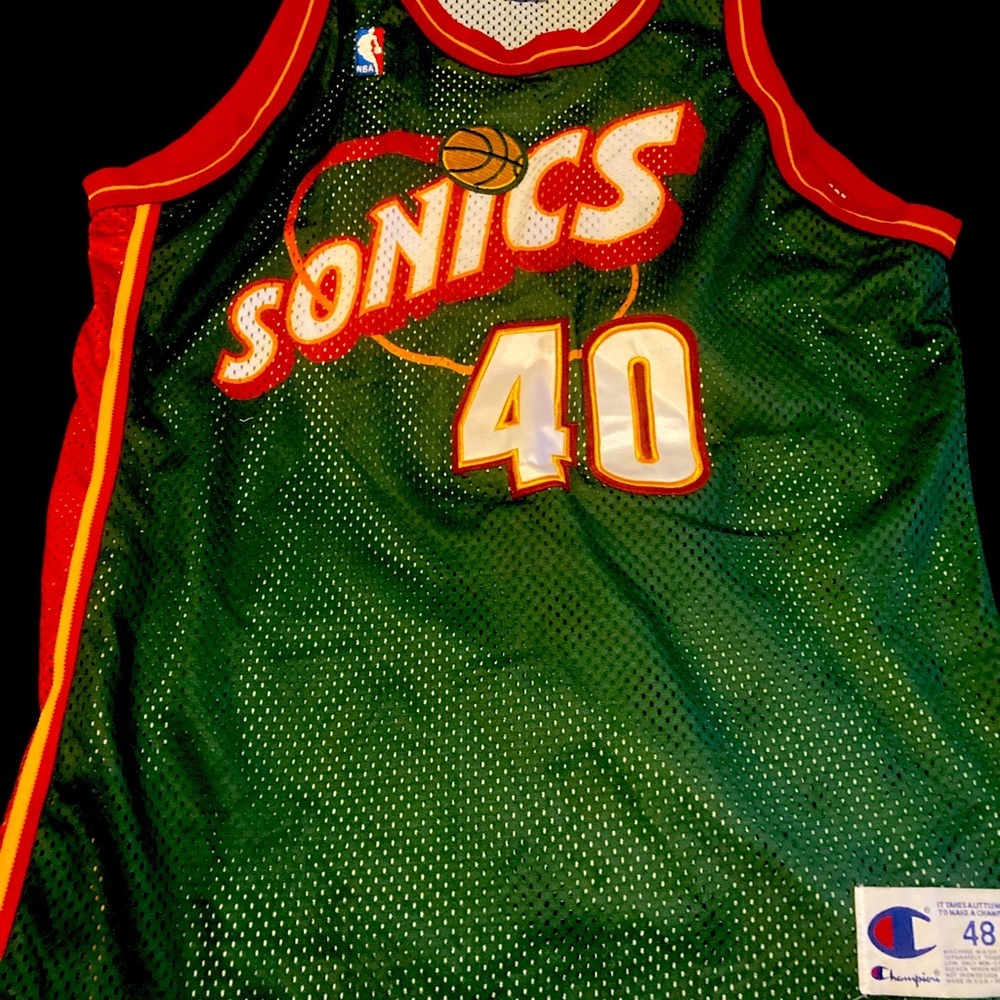NBA Shawn Kemp SuperSonics Jersey
